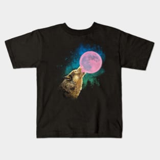 Bubble Moon Kids T-Shirt